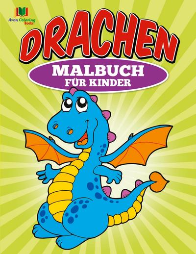 Drachen Malbuch für Kinder