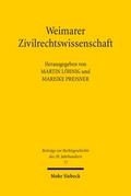 Weimarer Zivilrechtswissenschaft