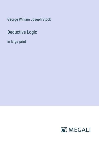 Deductive Logic