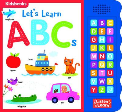 27-Button Sound Book Let’s Learn ABCs