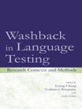 Washback in Language Testing