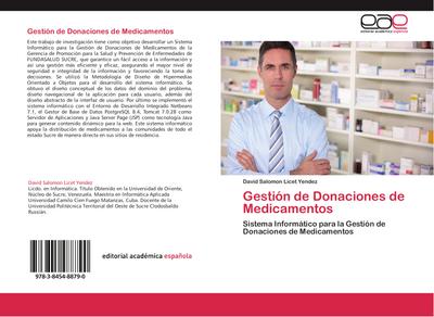 Gestión de Donaciones de Medicamentos