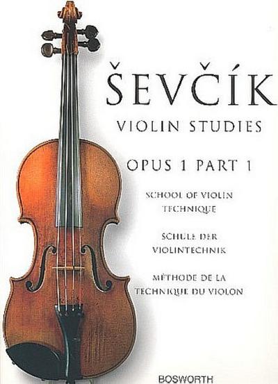 Schule der Violintechnik op.1,1(dt/en/fr)