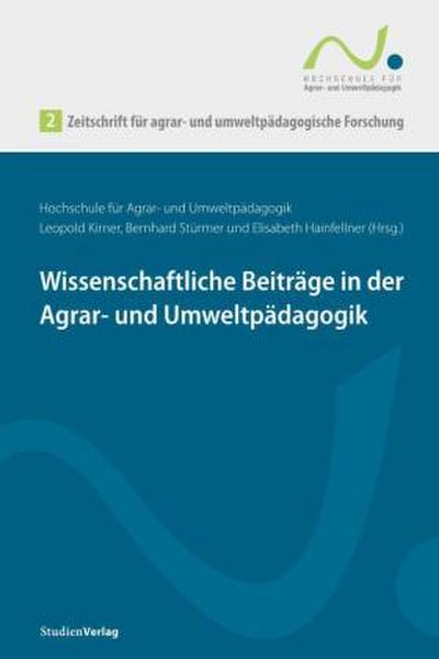 Zeitschrift für agrar- und umweltpädagogische Forschung 2