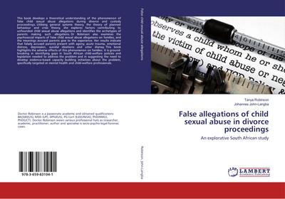 False allegations of child sexual abuse in divorce proceedings