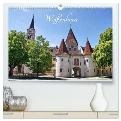 Weißenhorn (hochwertiger Premium Wandkalender 2026 DIN A2 quer), Kunstdruck in Hochglanz