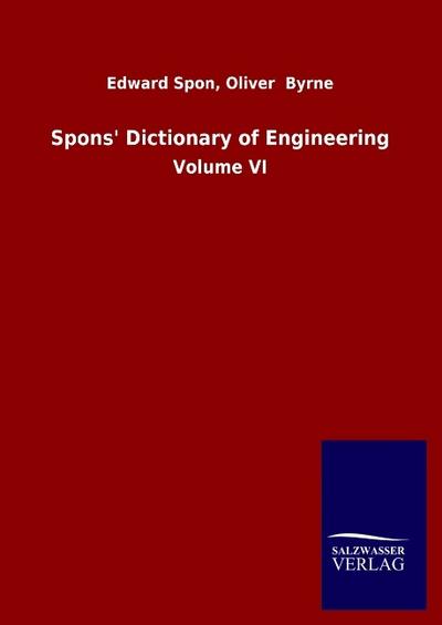 Spons’ Dictionary of Engineering