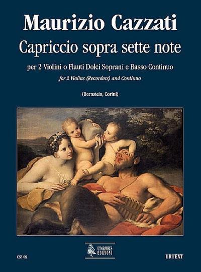 Capriccio sopra sette noteper 2 violini (flauti sopr.) e basso