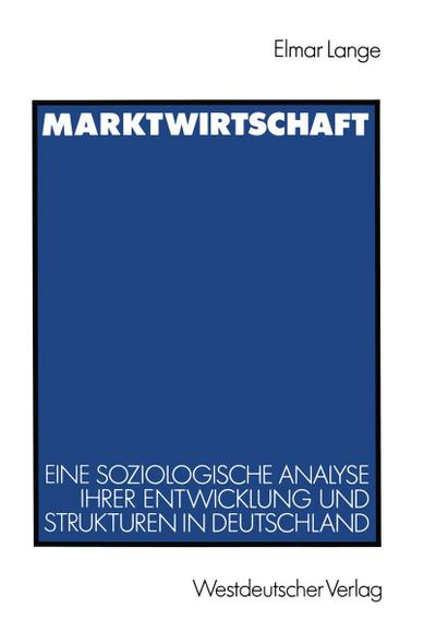 Marktwirtschaft