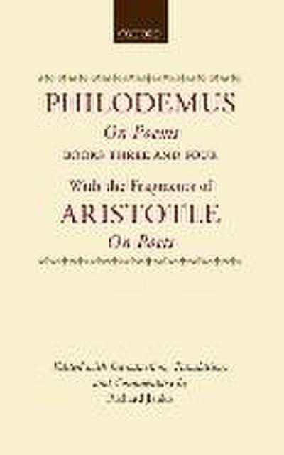 Philodemus on Poems Books 3-4