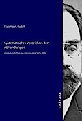 Systematisches Verzeichnis der Abhandlungen