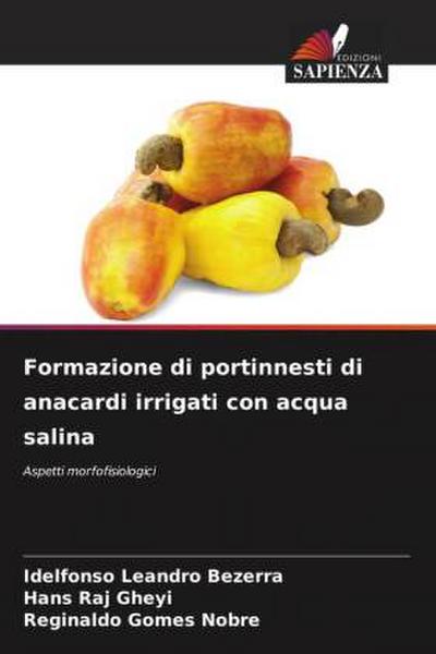 Formazione di portinnesti di anacardi irrigati con acqua salina