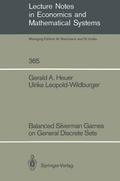 Balanced Silverman Games on General Discrete Sets