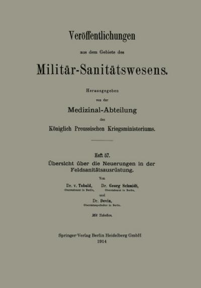 Übersicht über die Neuerungen in der Feldsanitätsausrüstung