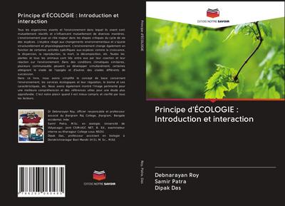 Principe d’ÉCOLOGIE : Introduction et interaction