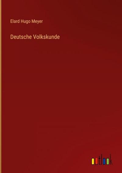 Deutsche Volkskunde
