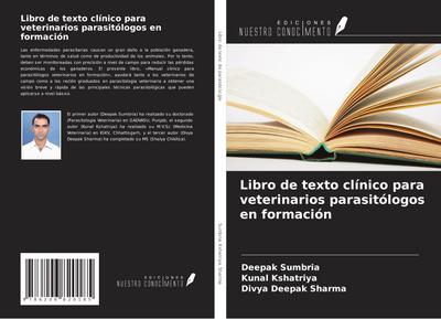 Libro de texto clínico para veterinarios parasitólogos en formación