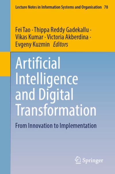 Artificial Intelligence and Digital Transformation