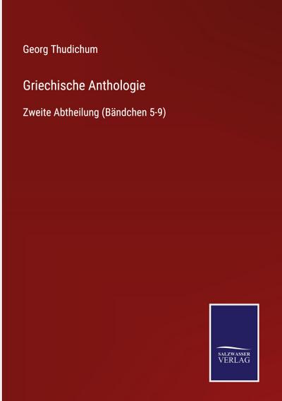 Griechische Anthologie