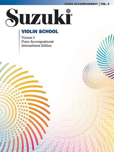 Suzuki Violin School, Revised Edition, Klavierbegleitung. Vol.5