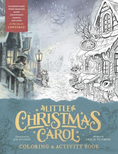 Little Christmas Carol Coloring & Activity Book