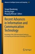 Recent Advances in Information and Communication T