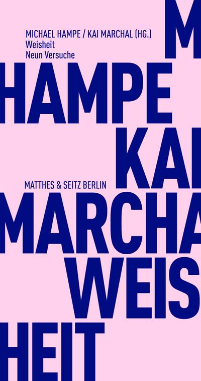 Hampe/Marchal,Weisheit