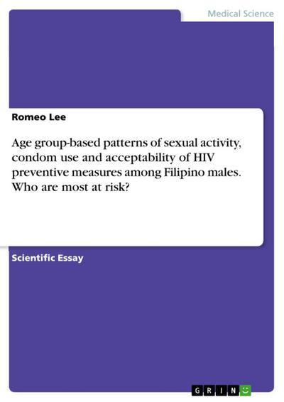Age group-based patterns of sexual activity, condom use and acceptability of HIV preventive measures among Filipino males. Who are most at risk?