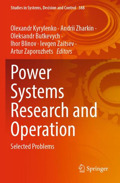 Power Systems Research and Operation