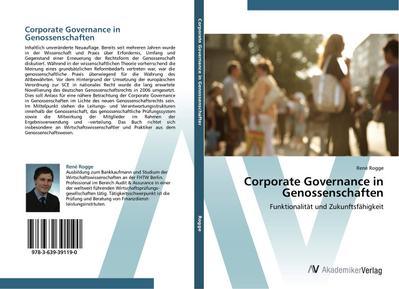 Corporate Governance in Genossenschaften