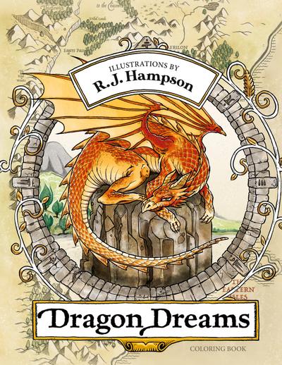 Dragon Dreams Coloring Book