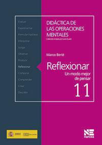 Reflexionar : un modo mejor de pensar