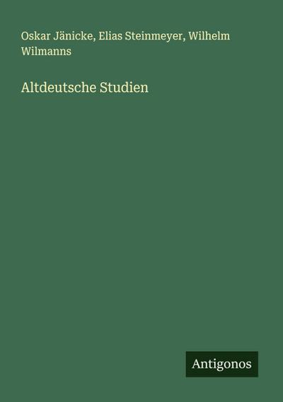 Altdeutsche Studien