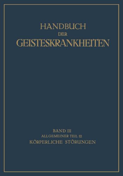 Handbuch der Geisteskrankheiten