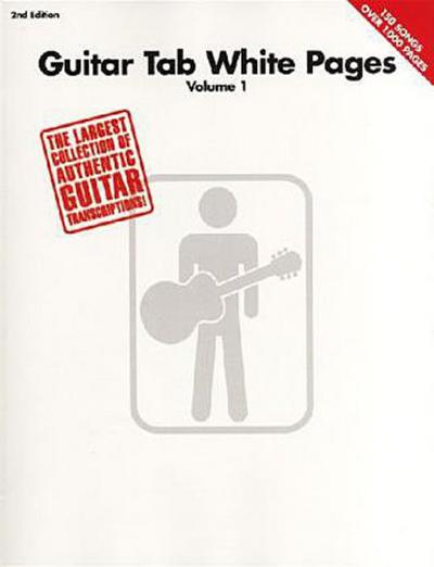 Guitar Tab White Pages - Volume 1 - 2nd Edition