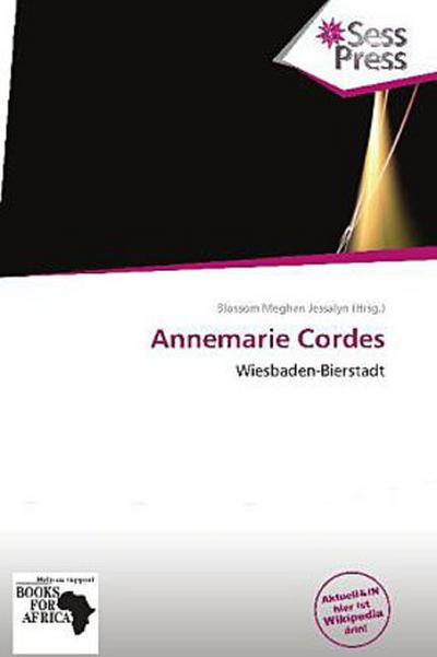 ANNEMARIE CORDES