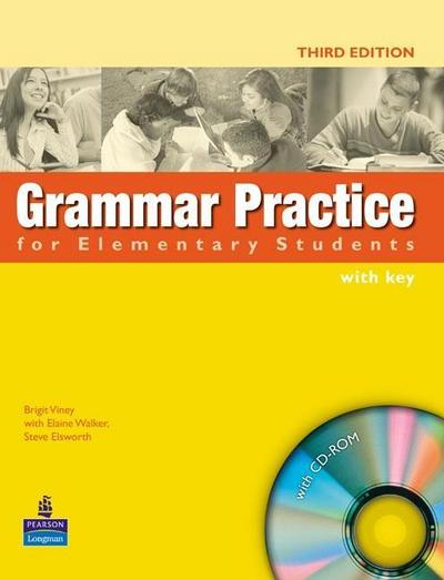 Grammar Practice for Elementary Students, with Key and CD-ROM (Third edition)