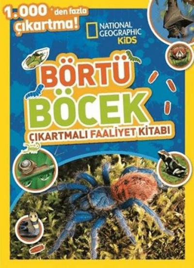 National Geographic Kids - Börtü Böcek Cikartmali Faaliyet Kitabi
