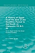 History of Egypt from the End of the Neolithic Per