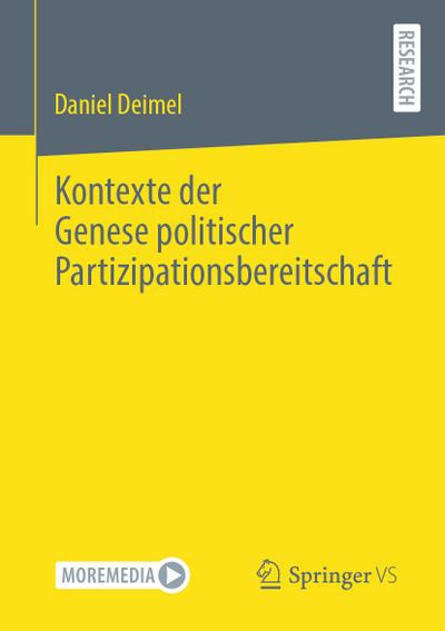 Kontexte der Genese politischer Partizipationsbereitschaft