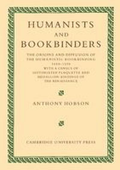 Humanists and Bookbinders
