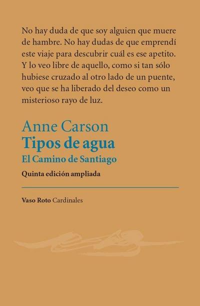 Tipos de agua