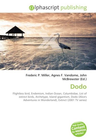 Dodo - Frederic P. Miller