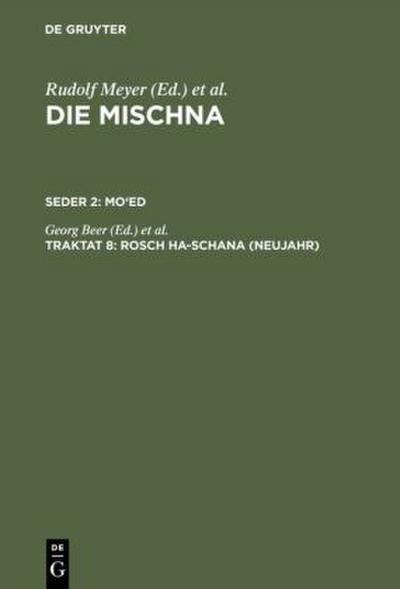 Rosch ha-schana (Neujahr)
