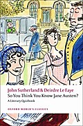 So You Think You Know Jane Austen?