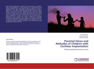 Parental Views and Attitudes of Children with Cochlear Implantation
