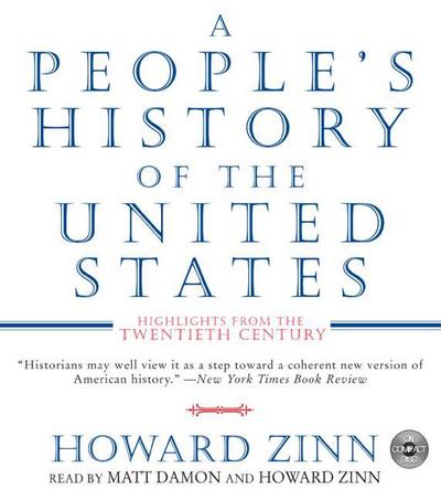 A People’s History of the United States CD