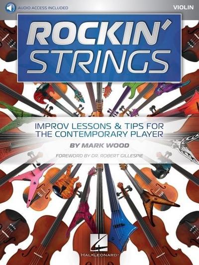 Rockin’ Strings: Violin - Improv Lessons & Tips for the Contemporary Player Book/Online Audio