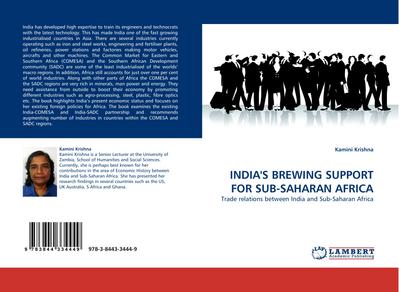 INDIA’’S BREWING SUPPORT FOR SUB-SAHARAN AFRICA