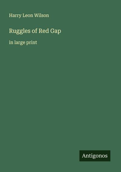Ruggles of Red Gap